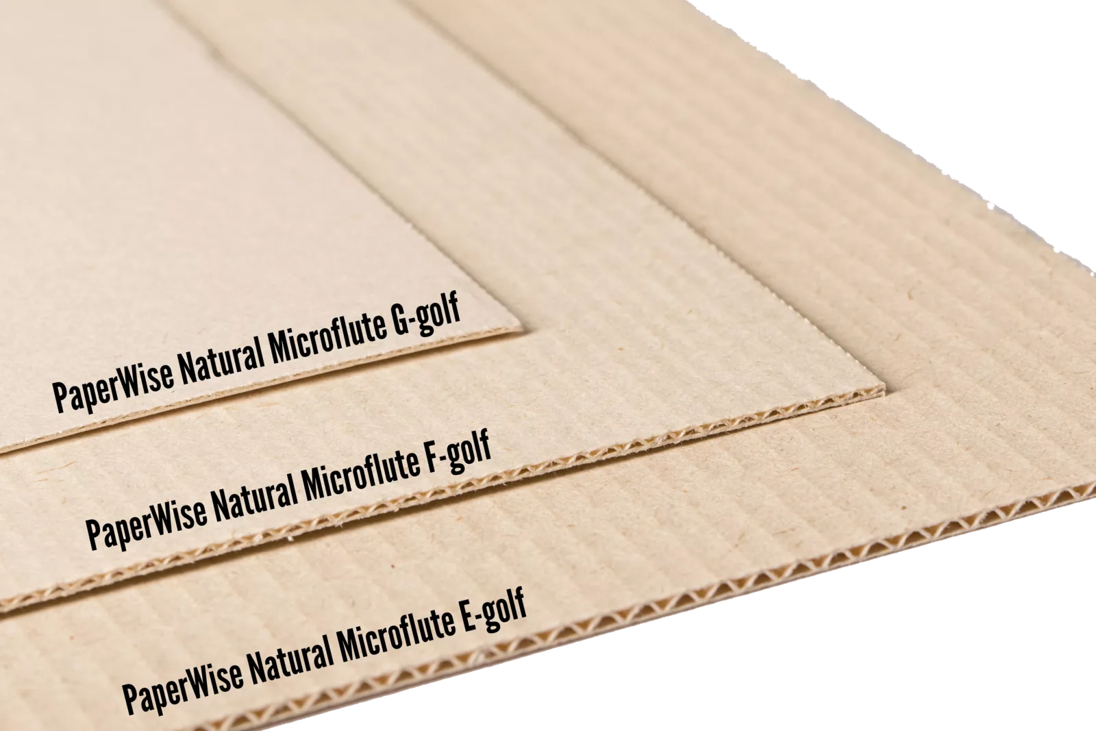 PaperWise Microflute E F G eco friendy board corrugatedc