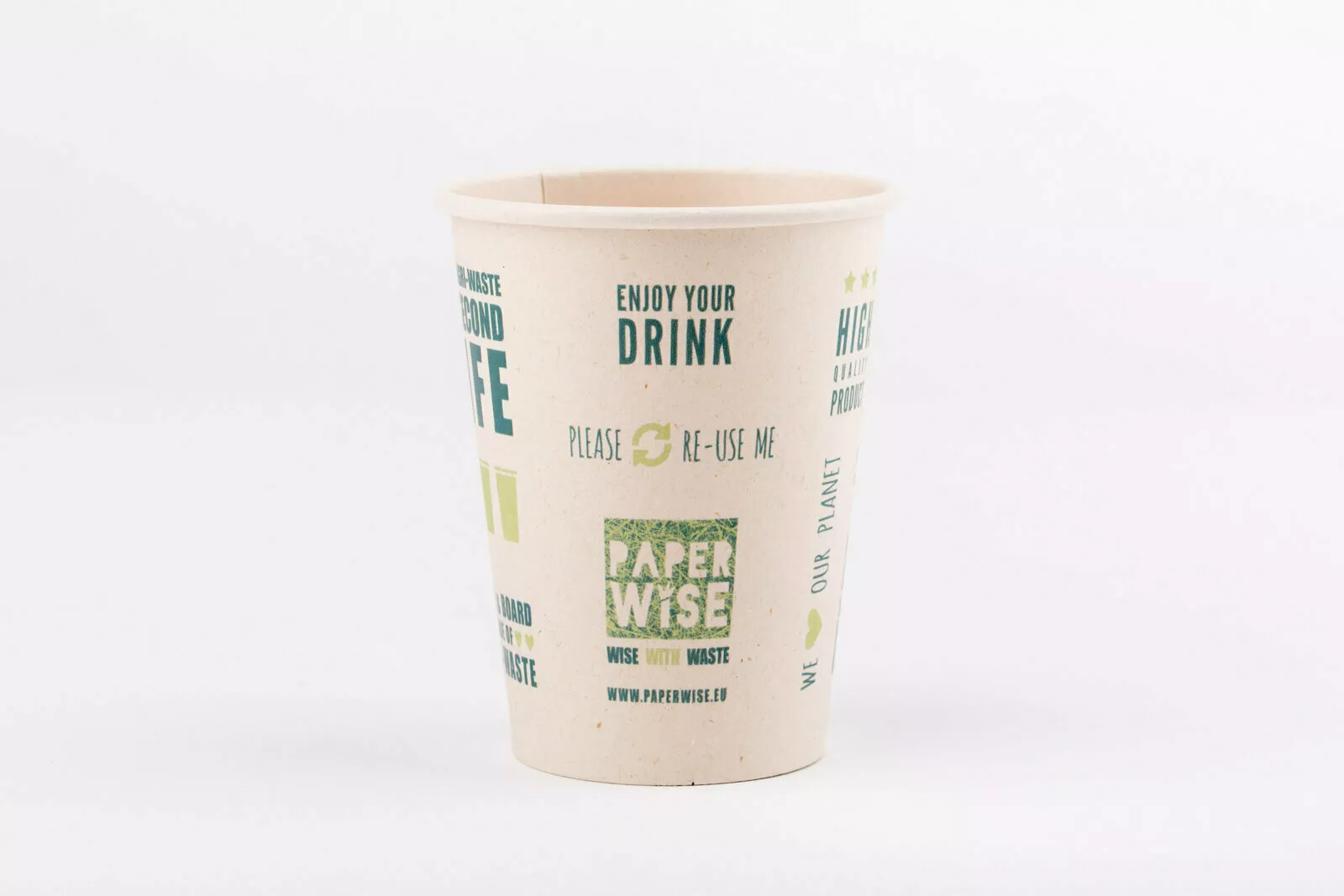 PaperWise bio cup environmentally friendly disposable paper tea coffee drinking cup packaging office5