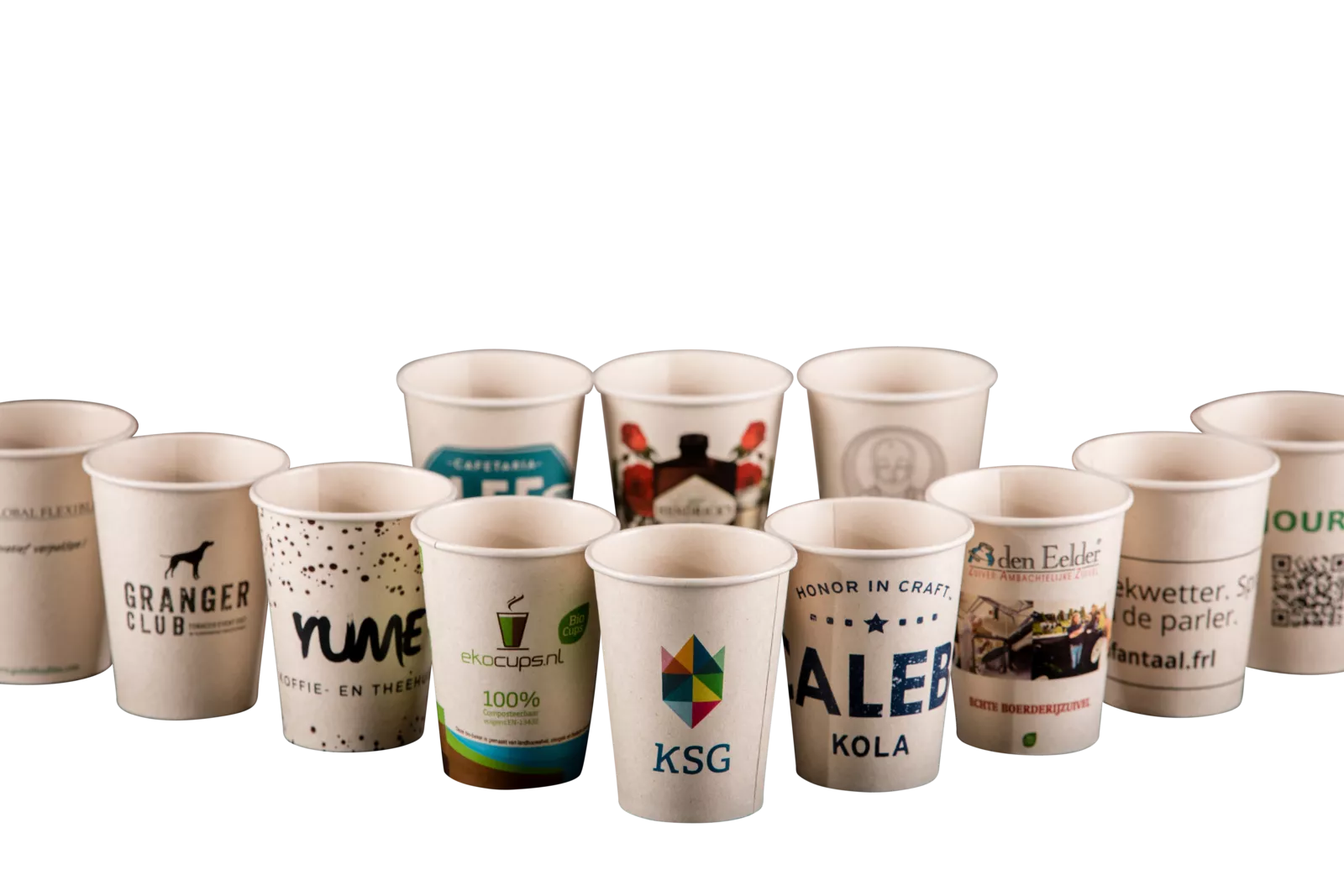 PaperWise bio paper cups eco friendly board drinking cup disposable togo water soup coffee tea sustainable packaging office 6c
