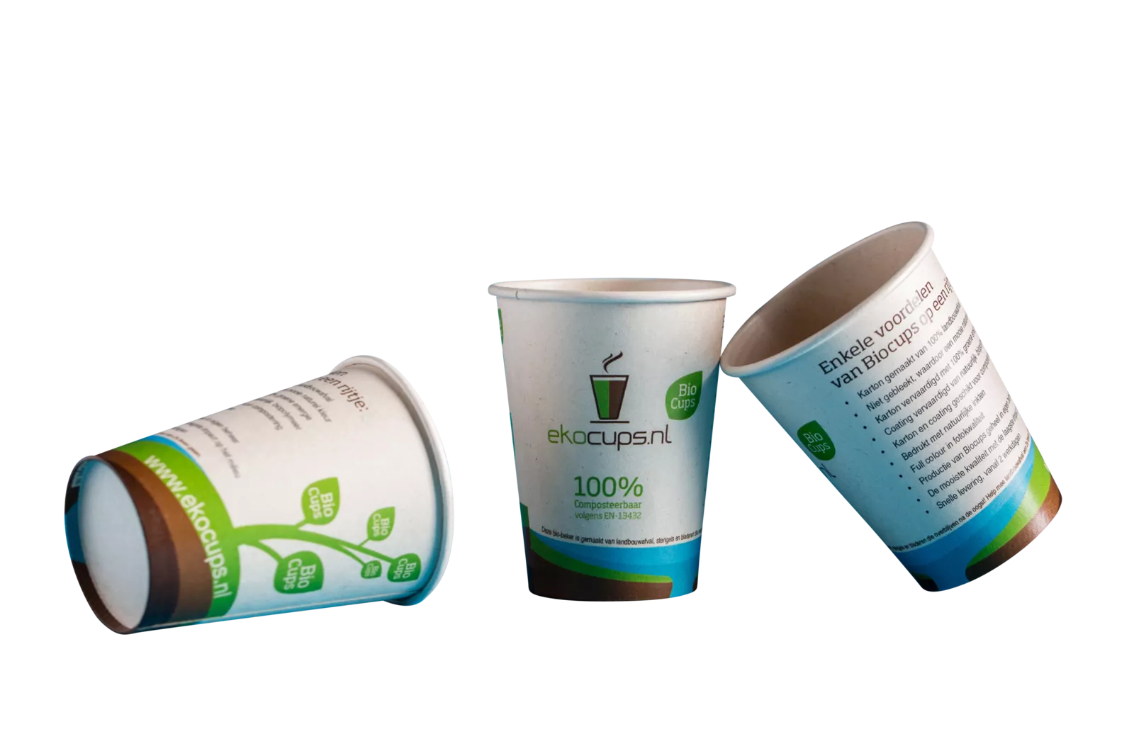 PaperWise bio paper cups eco friendly board drinking cup disposable togo water soup coffee tea sustainable packaging office 9c