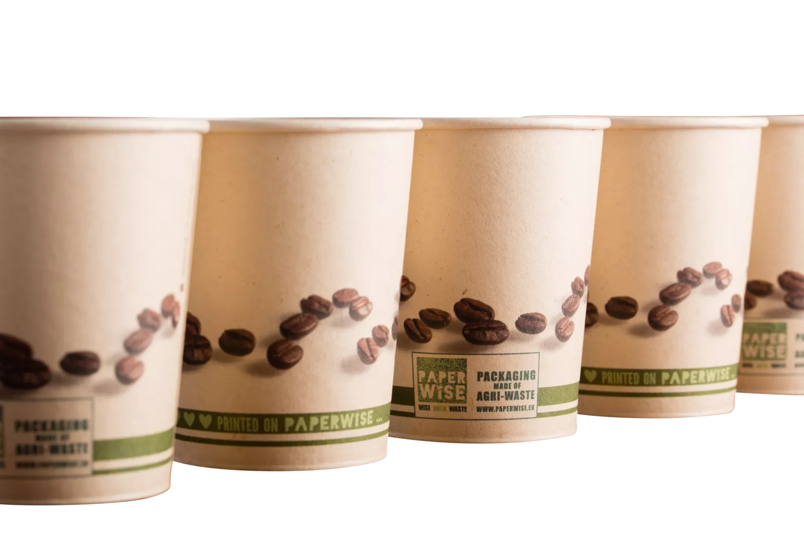 PaperWise bio paper cups eco friendly board drinking cup disposable togo water soup coffee tea sustainable packaging office  c