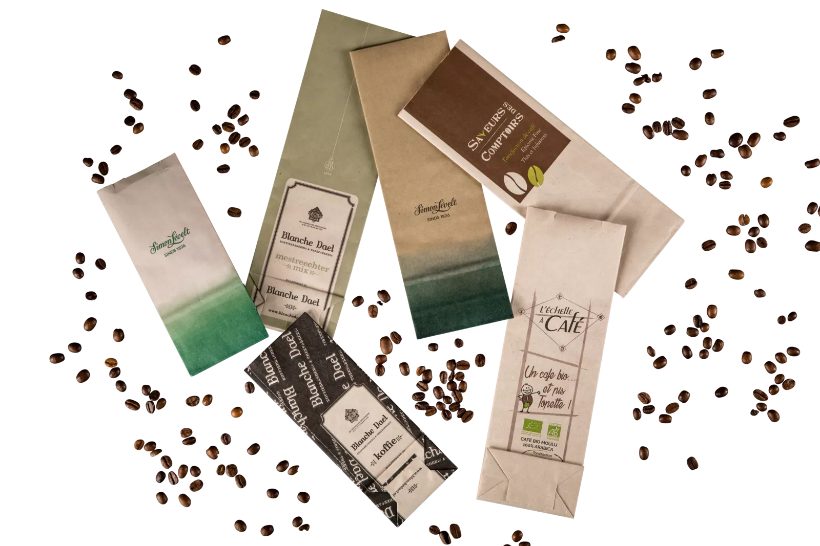 PaperWise eco friendly paper board agri waste bag block bottom tea coffee drinks sustainable packaging c