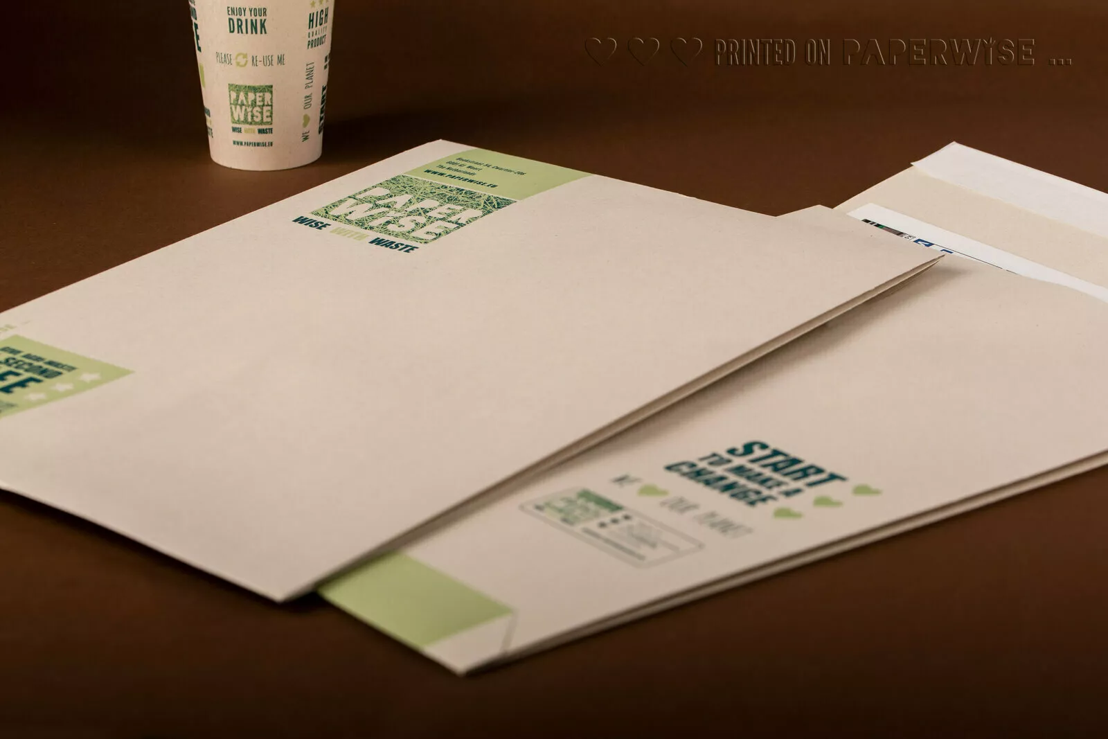 PaperWise eco friendly paper board office sustainable envelopes mailing white natural 0