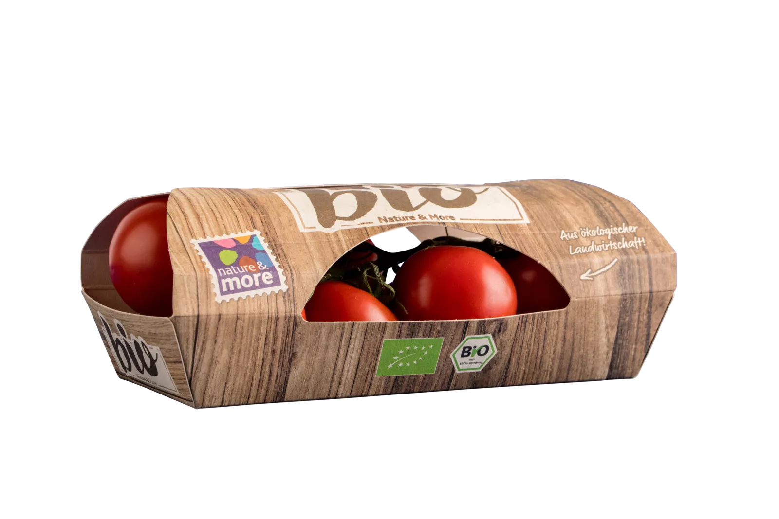 PaperWise eco friendly paper board sustainable packaging food tomatoes softfruits vegetables bio organic supermarkets Nature NatureandMore6c
