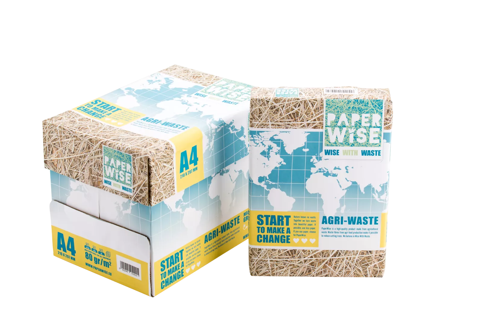 PaperWise eco friendly sustainable copy printing paper A4 80 gram CSR office  c
