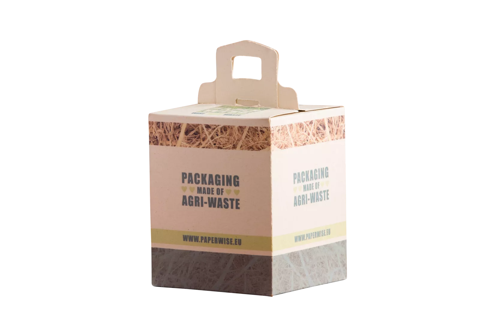 PaperWise eco friendly sustainable packaging natural paper board agriwaste box multic