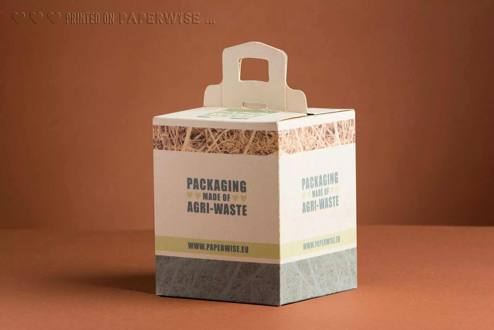 PaperWise eco friendly sustainable packaging natural paper board agriwaste box multi