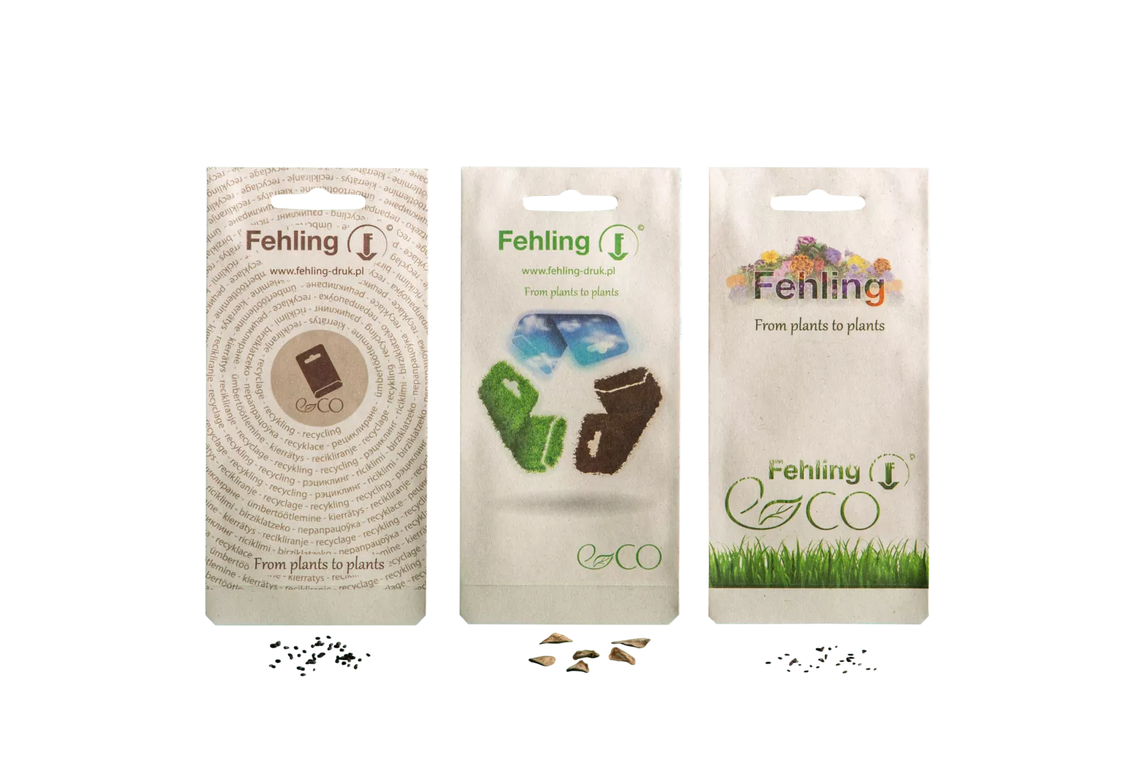 PaperWise eco paper board sustainable packaging bags seeds food treefree4c