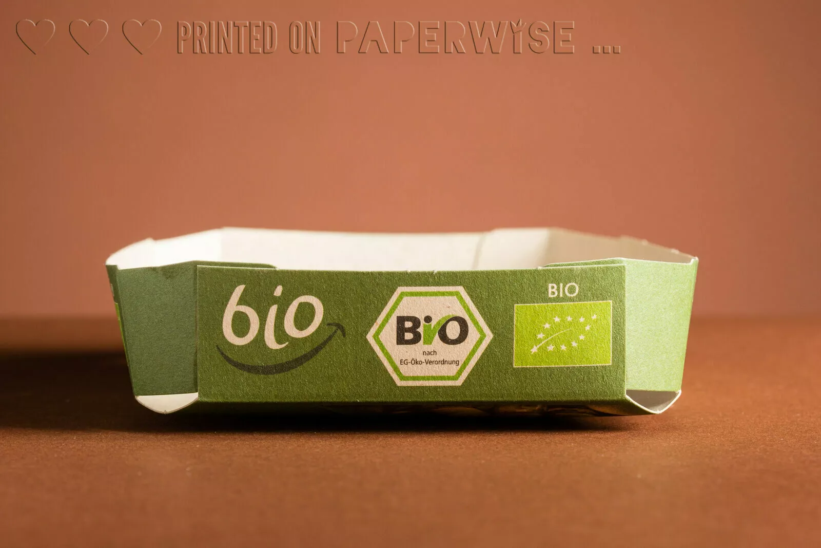 PaperWise eco paper board sustainable packaging food bio organic natural fruit vegetable tomatoes supermaket Aldi