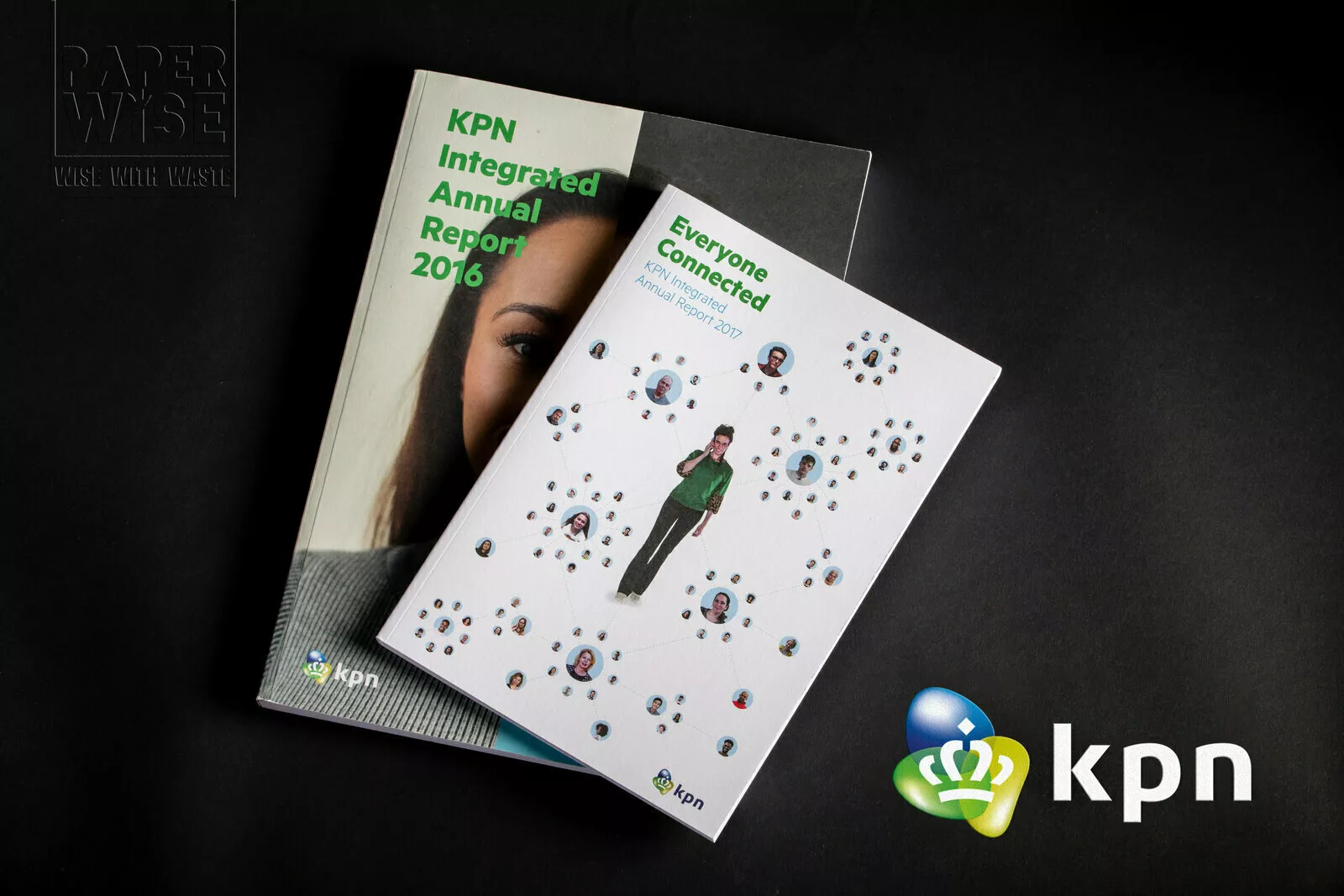 PaperWise eco paper board sustainable printing annual report magazine book CSR MVO KPN4