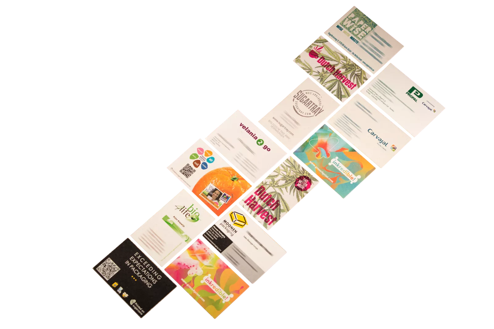 PaperWise eco sustainable paper board printing business cards office promo printingmatters5c