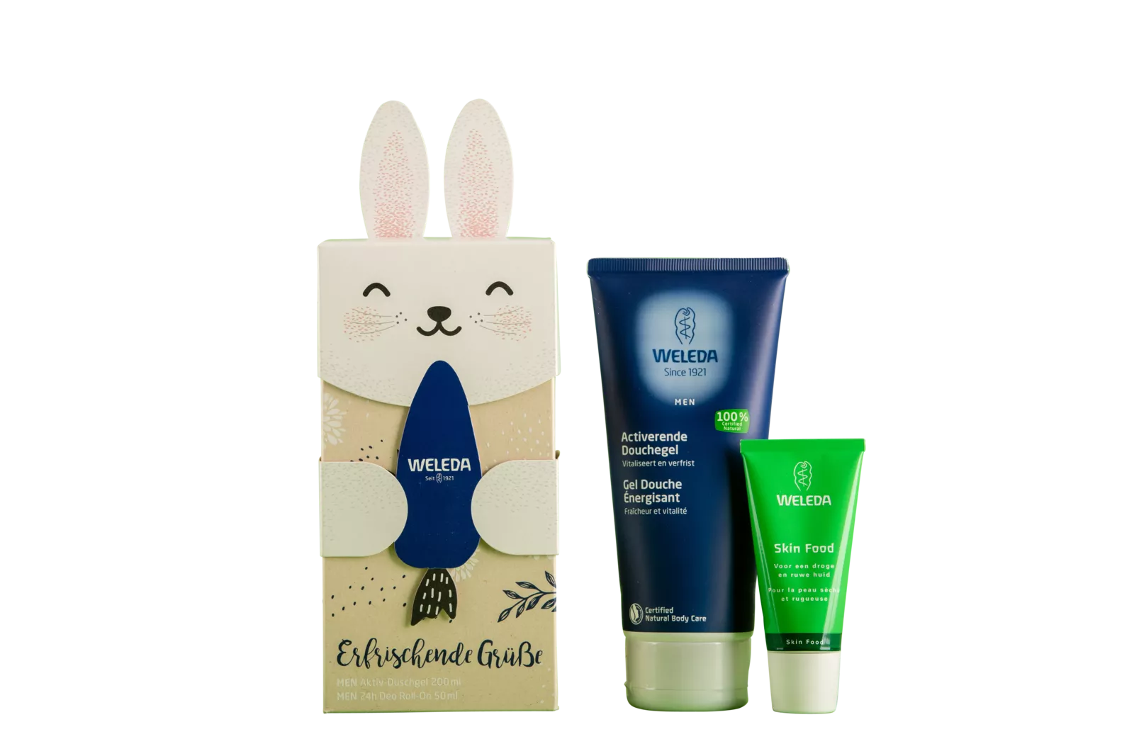 PaperWise sustainable paperboard gift packaging giftbox eco cosmetic beauty soap cream body care Weleda c
