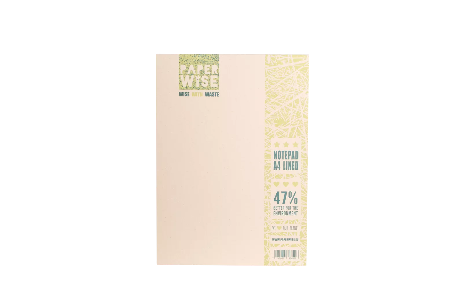 PaperWise sustainable paper notebooks A4 unbleached natural eco stationery organic writing pad office c