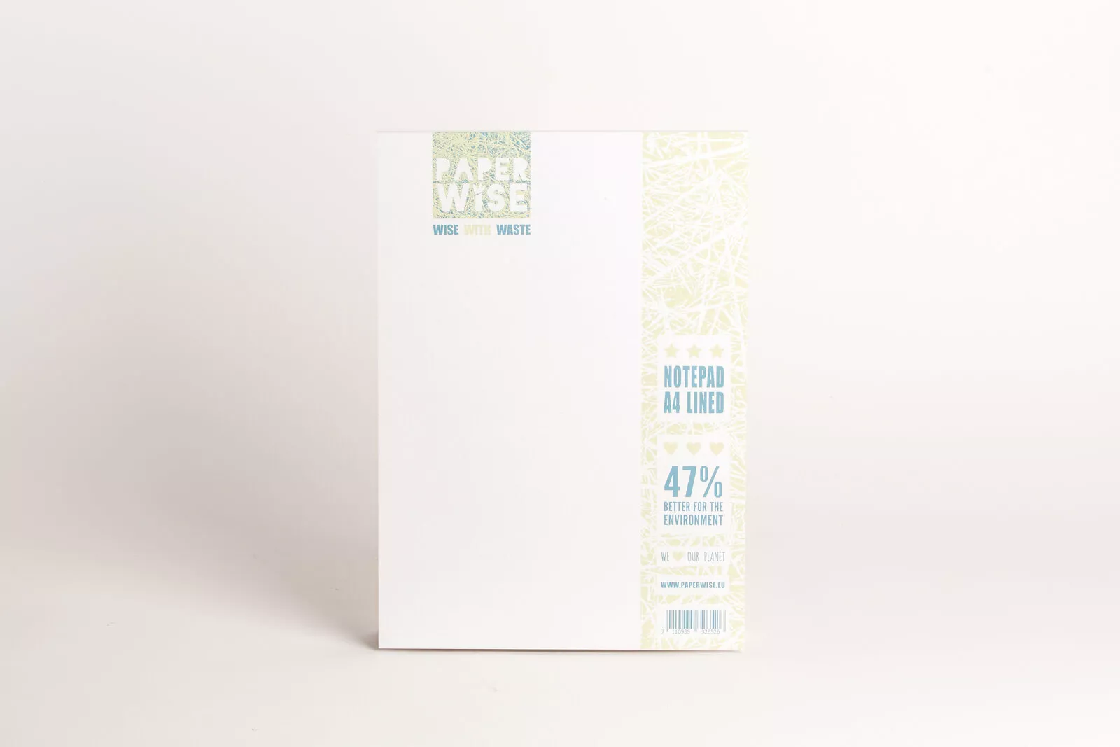 PaperWise sustainable paper notebooks A4 white eco stationery organic writing pad office
