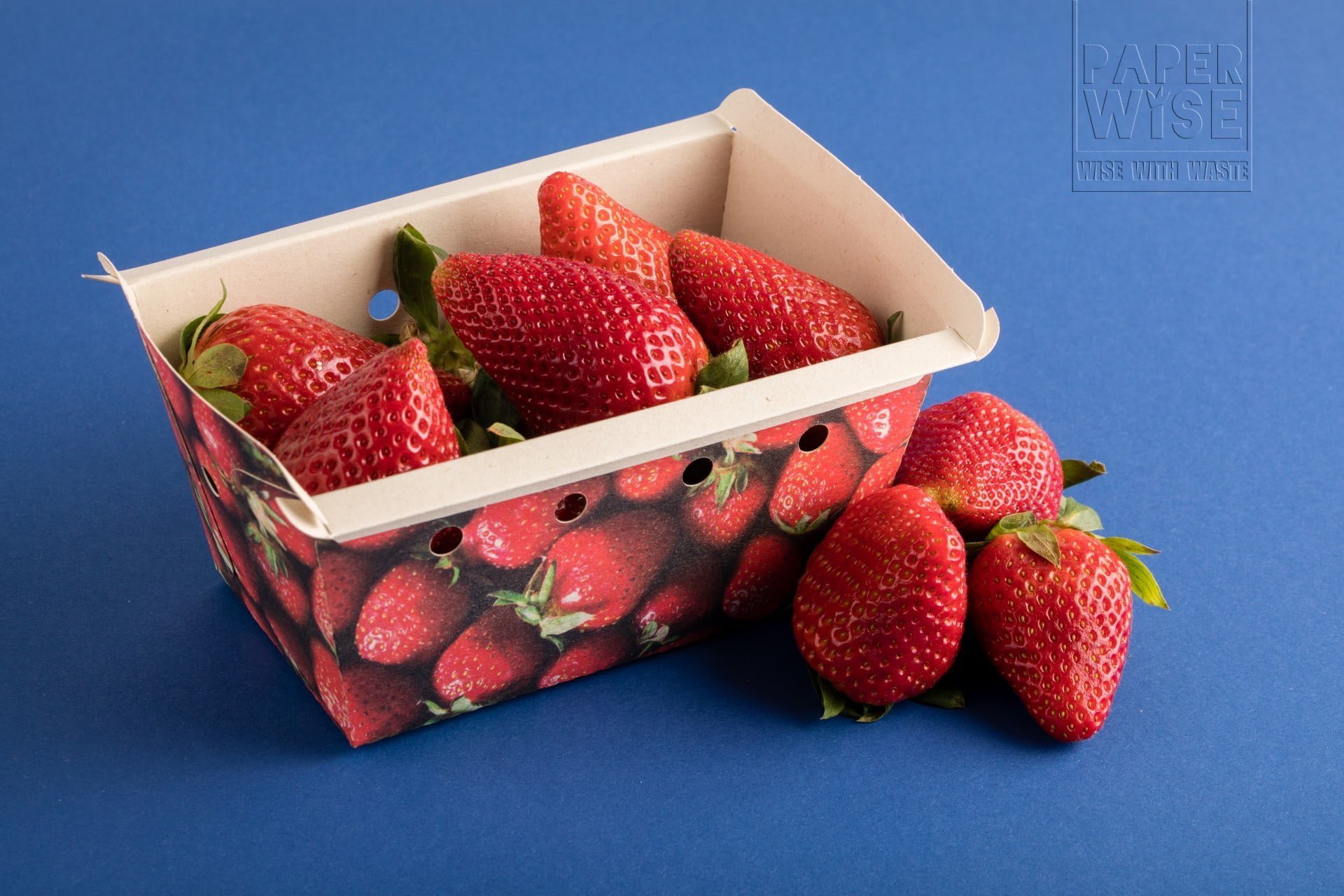 Plastic vrije bio verpakking voor  (snack) groente en  zacht fruit