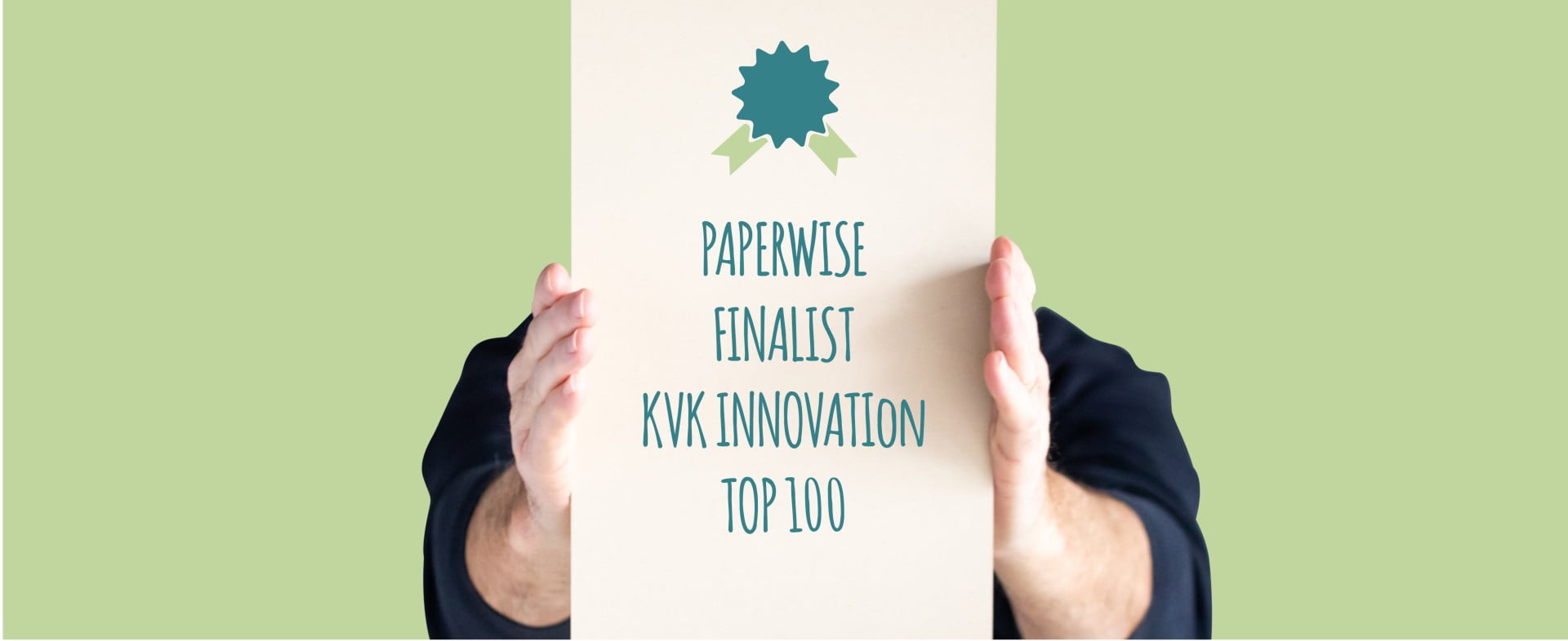 PaperWise finalist i nederlandsk innovasjonskonkurranse.